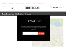 Tablet Screenshot of bbstore.co.uk